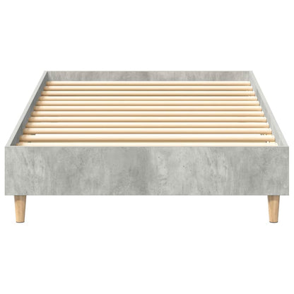 Giroletto senza Materasso Grigio Cemento 100x200 cm Truciolato