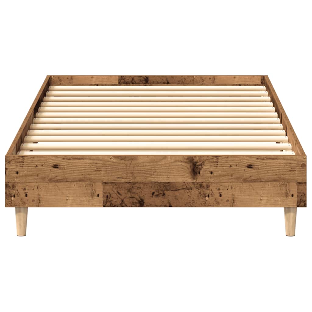 Giroletto senza Materasso Legno Antico 100x200 cm in Truciolato | homemem39