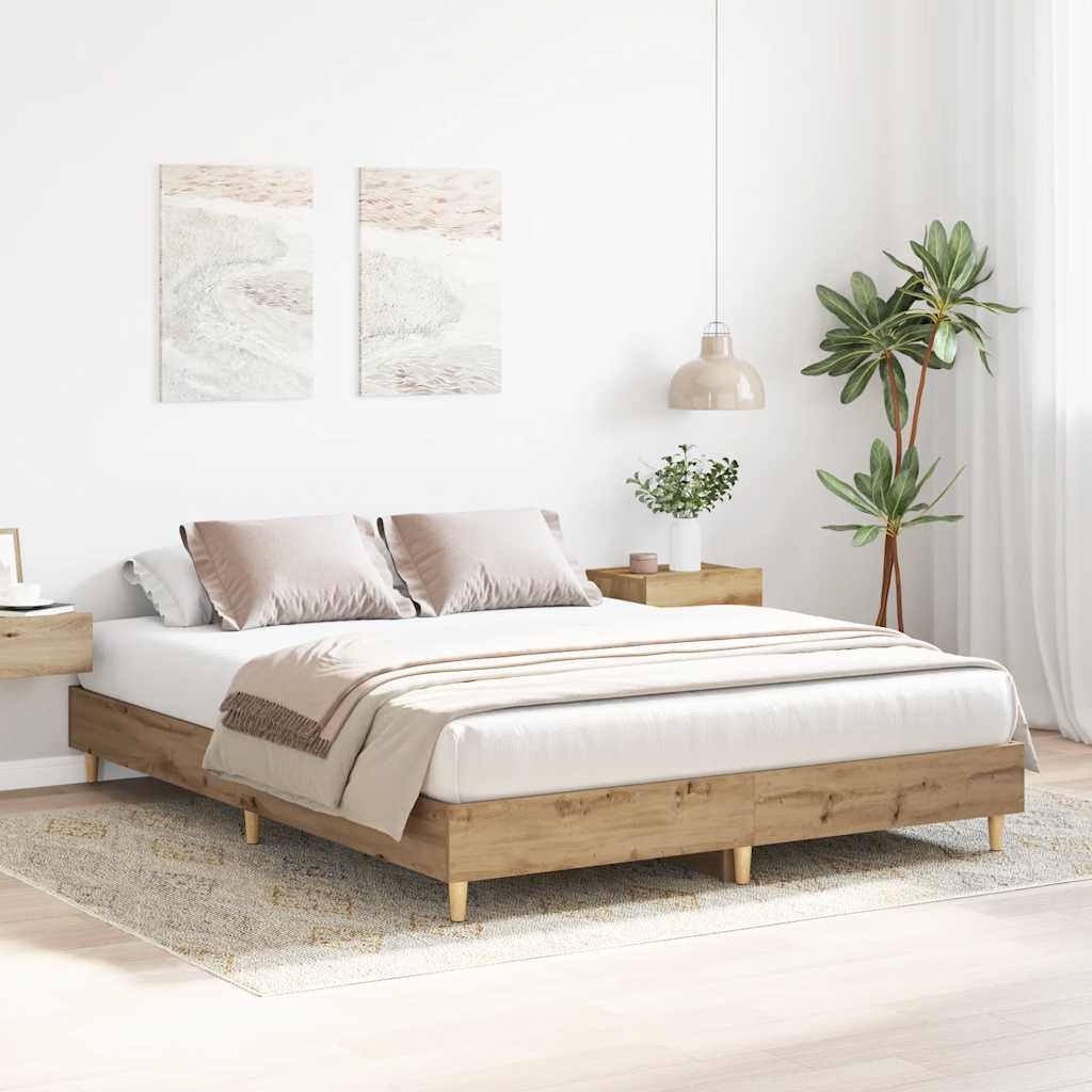 Giroletto senza Materasso Rovere Artigianale 100x200 cm | homemem39