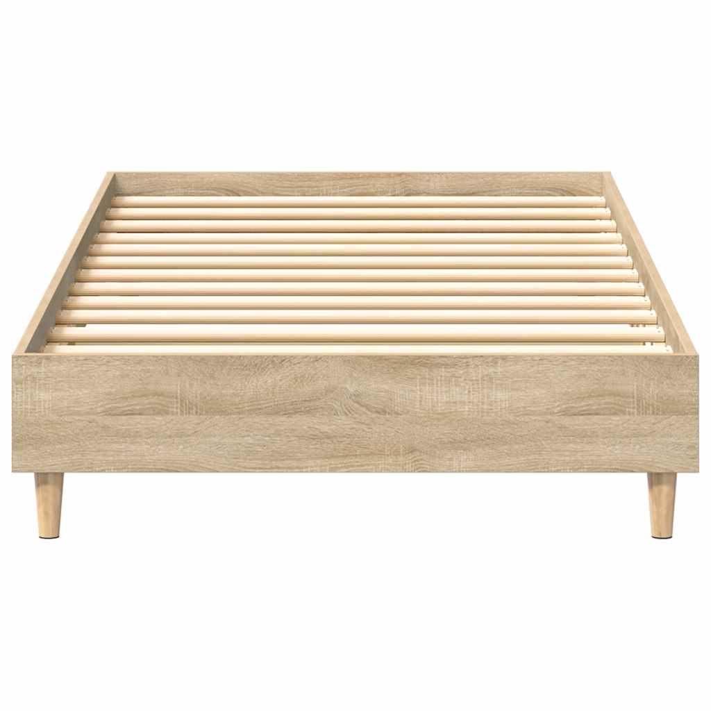 Giroletto senza Materasso Rovere Sonoma 90x200 cm in Truciolato