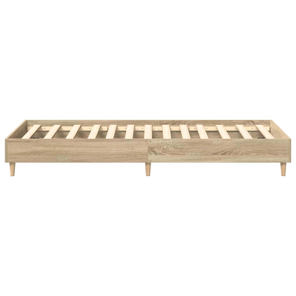Giroletto senza Materasso Rovere Sonoma 90x200 cm in Truciolato