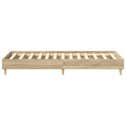 Giroletto senza Materasso Rovere Sonoma 90x200 cm in Truciolato
