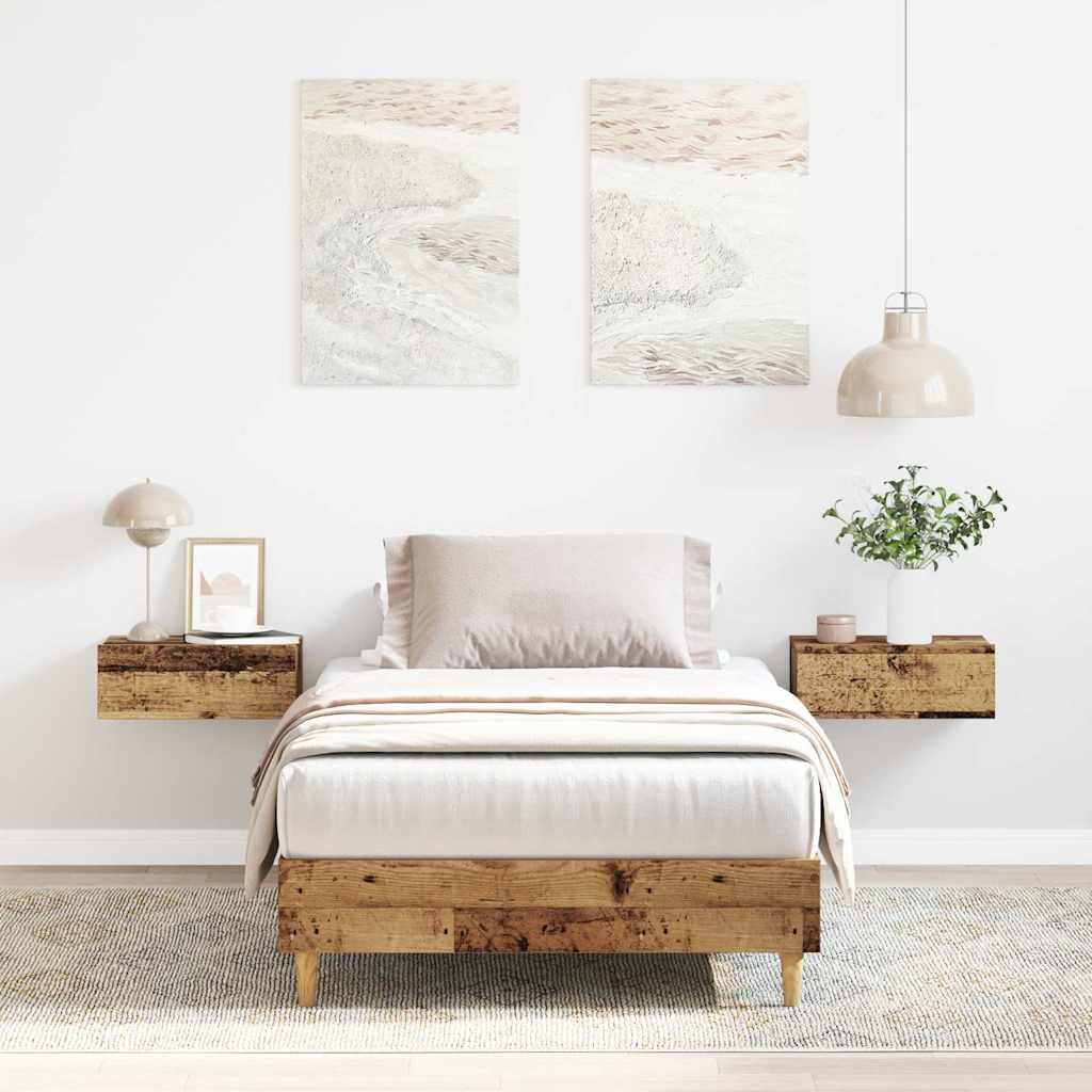 Giroletto senza Materasso Legno Antico 90x200 cm in Truciolato | homemem39