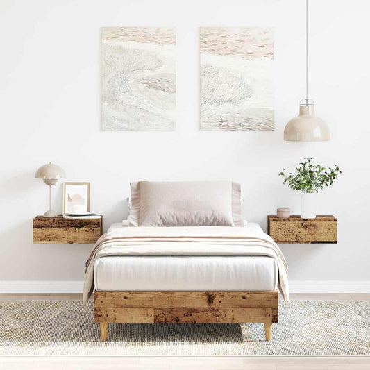 Giroletto senza Materasso Legno Antico 90x200 cm in Truciolato | homemem39