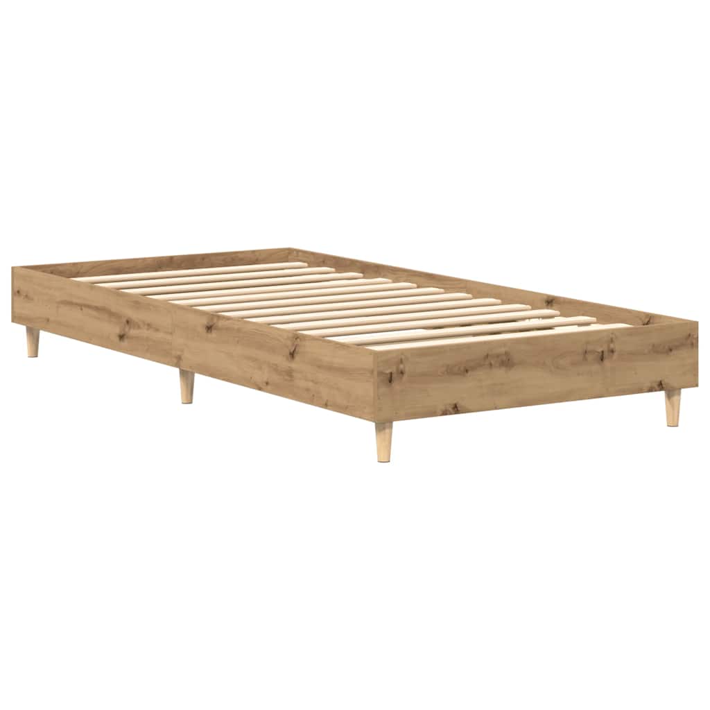 Giroletto senza Materasso Rovere Artigianale 90x200 cm | homemem39