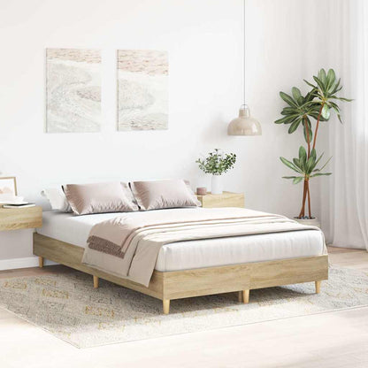 Giroletto senza Materasso Rovere Sonoma 140x190cm in Truciolato