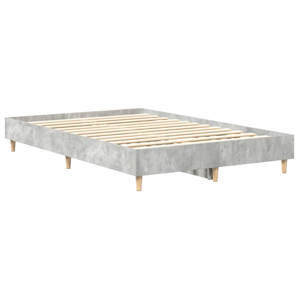 Giroletto senza Materasso Grigio Cemento 140x190 cm Truciolato | homemem39