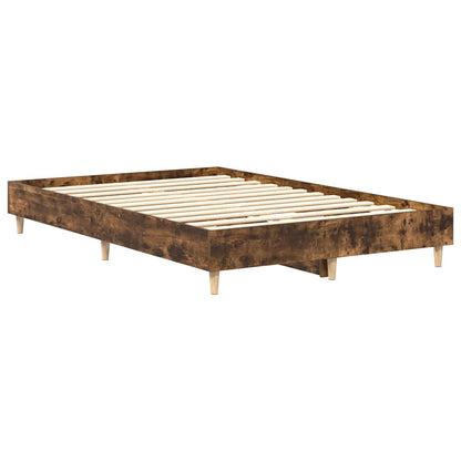 Giroletto senza Materasso Rovere Fumo 140x190 cm in Truciolato