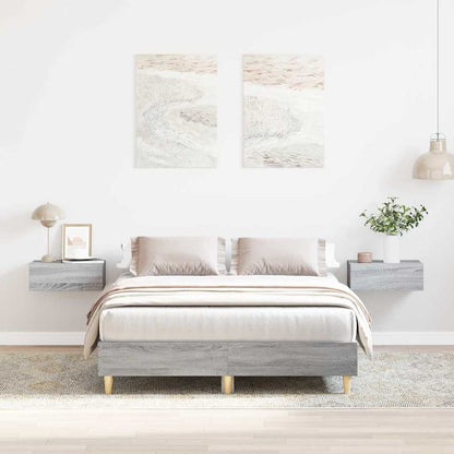 Giroletto senza Materasso Grigio Sonoma 140x190cm in Truciolato | homemem39