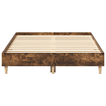 Giroletto senza Materasso Rovere Fumo 135x190 cm in Truciolato