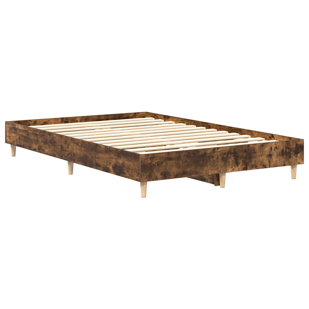 Giroletto senza Materasso Rovere Fumo 135x190 cm in Truciolato