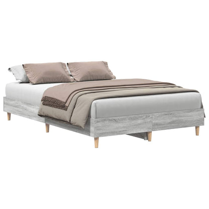 Giroletto senza Materasso Grigio Sonoma 135x190cm in Truciolato