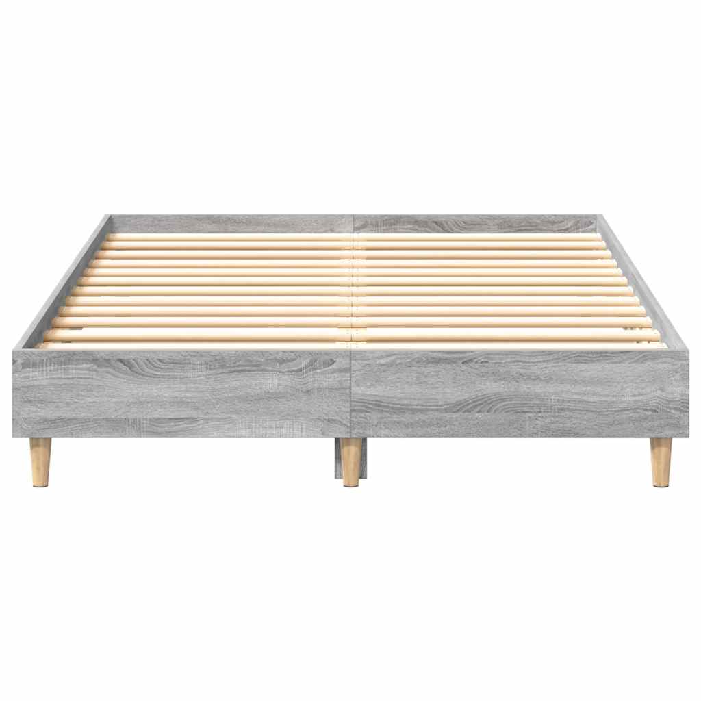 Giroletto senza Materasso Grigio Sonoma 135x190cm in Truciolato