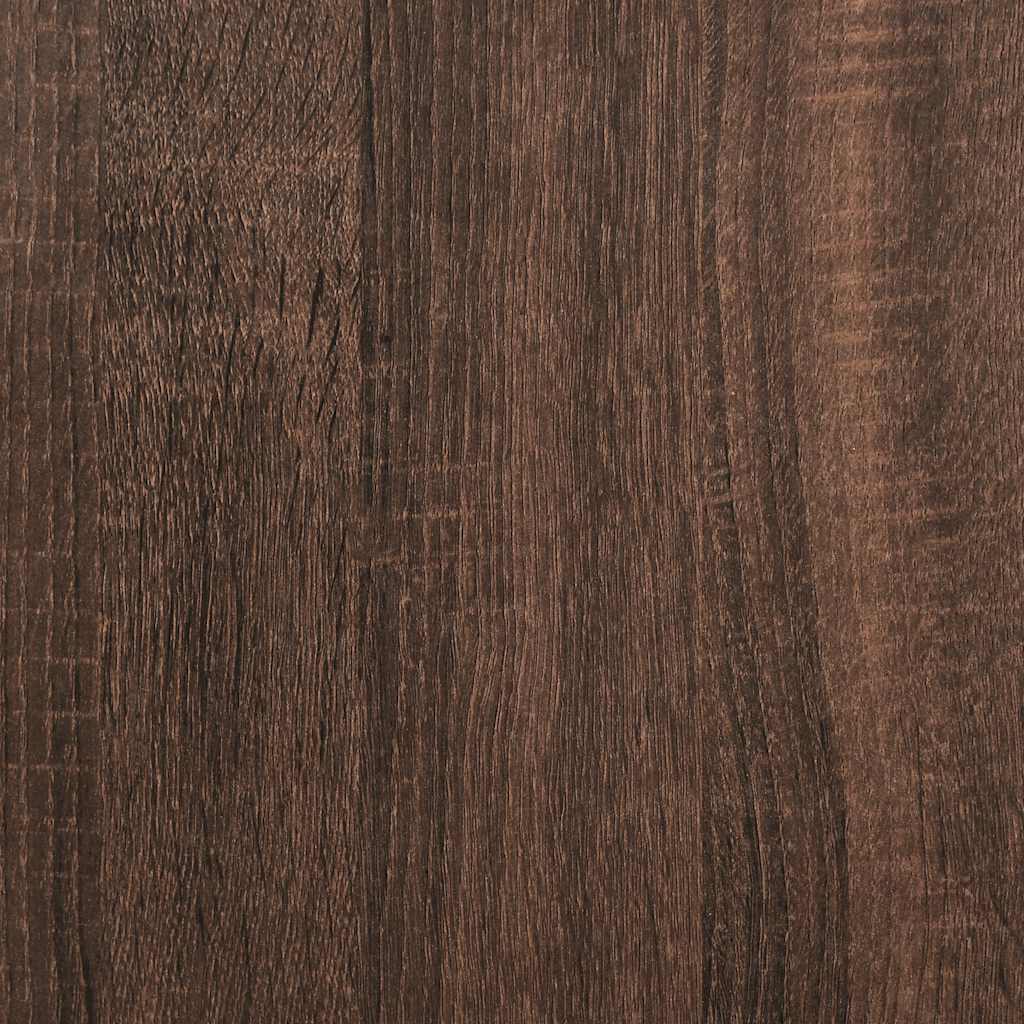 Giroletto senza Materasso Rovere Marrone 135x190 cm Truciolato