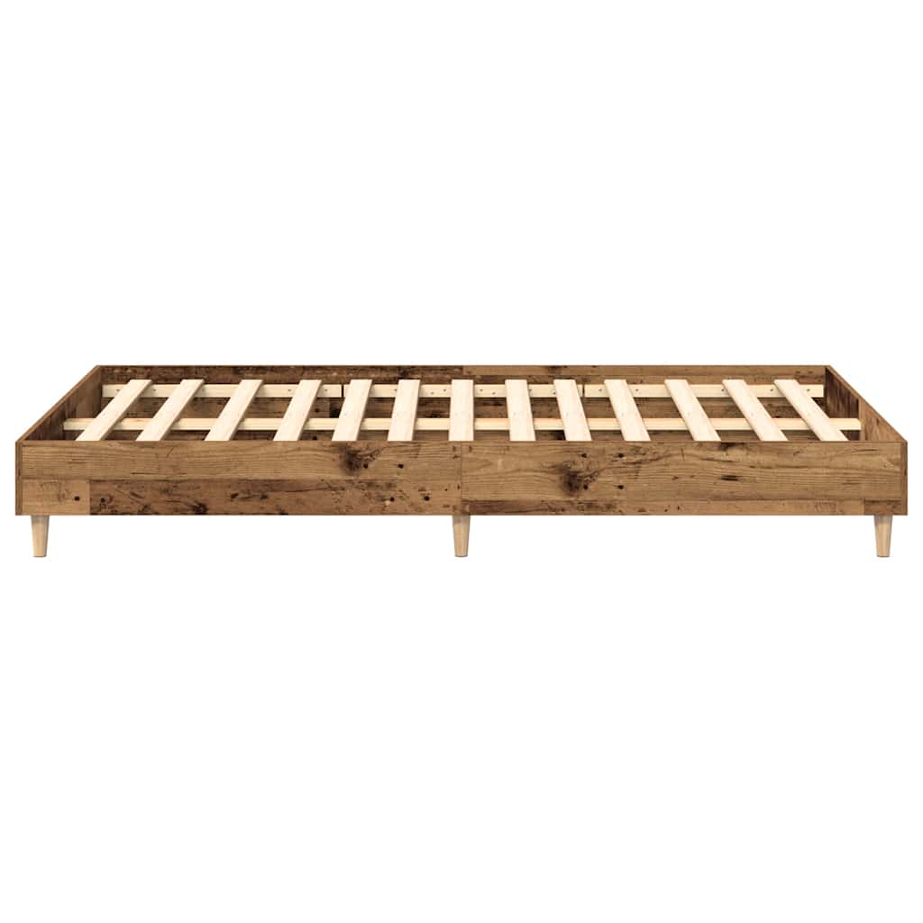 Giroletto senza Materasso Legno Antico 135x190 cm in Truciolato | homemem39