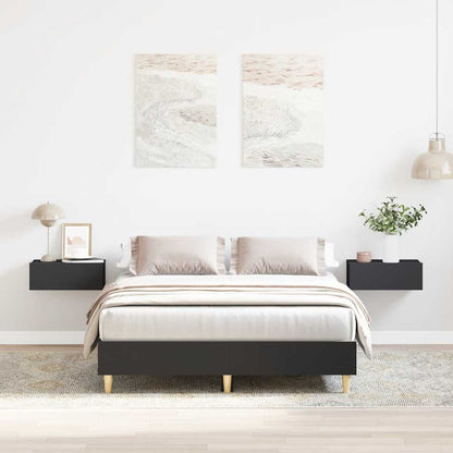 Giroletto senza Materasso Nero 120x190 cm in Legno Multistrato | homemem39
