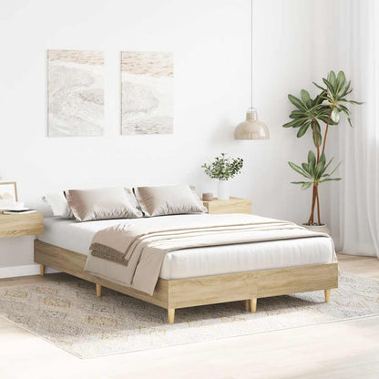 Giroletto senza Materasso Rovere Sonoma 120x190cm in Truciolato