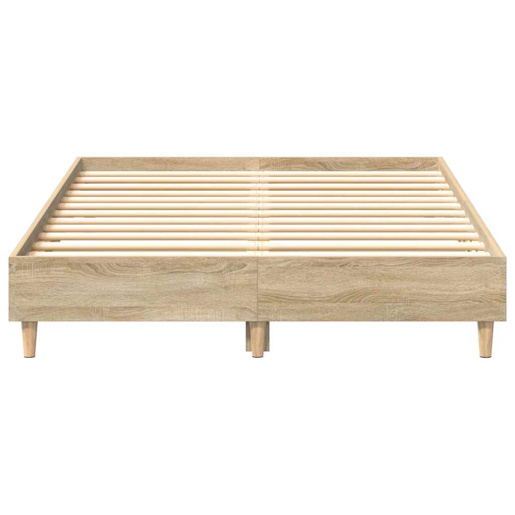 Giroletto senza Materasso Rovere Sonoma 120x190cm in Truciolato