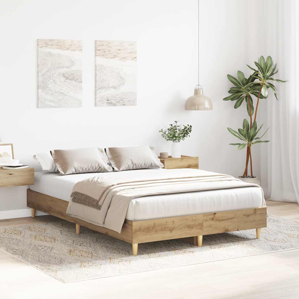 Giroletto senza Materasso Rovere Artigianale 120x190 cm