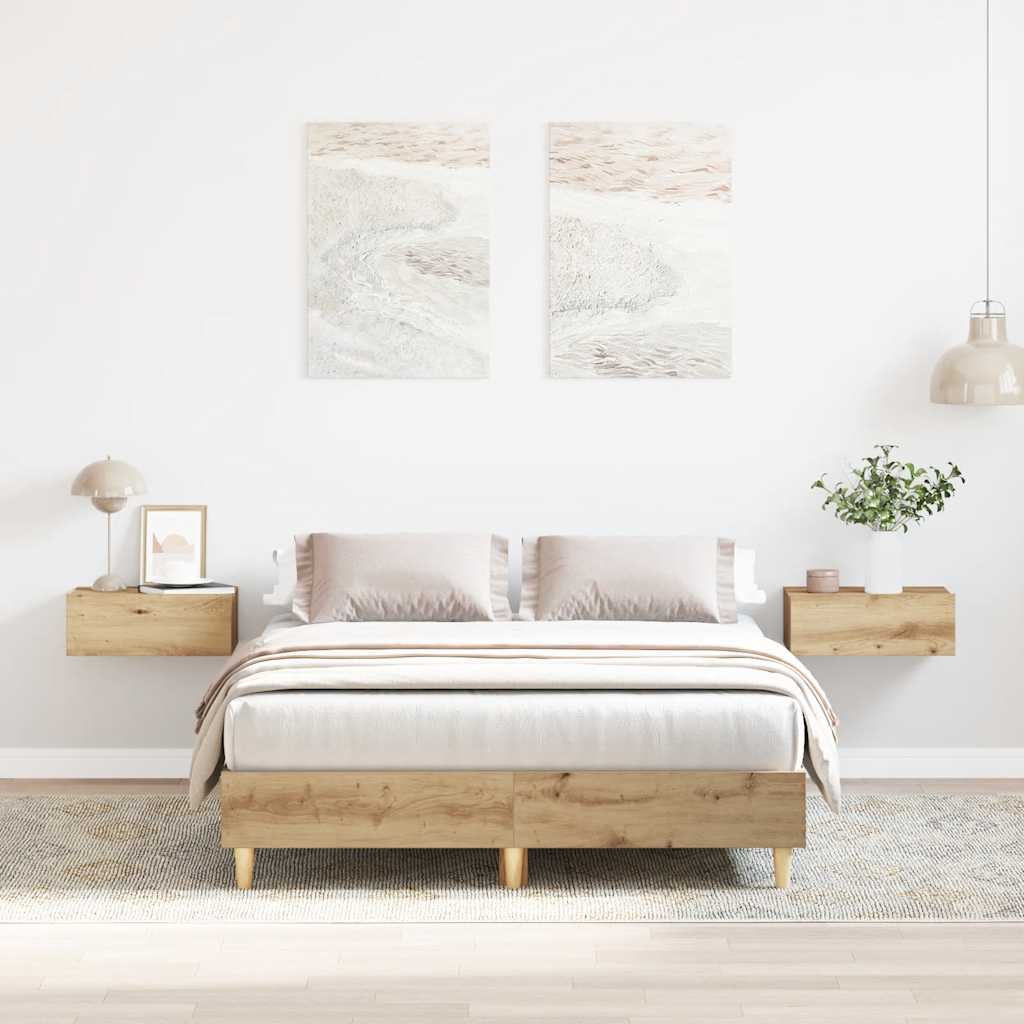Giroletto senza Materasso Rovere Artigianale 120x190 cm | homemem39
