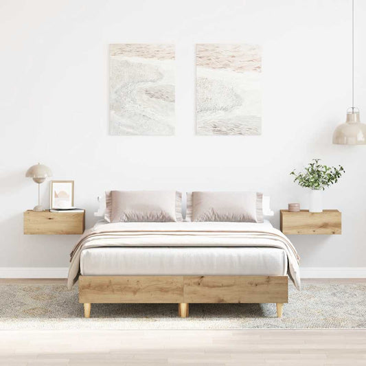 Giroletto senza Materasso Rovere Artigianale 120x190 cm | homemem39