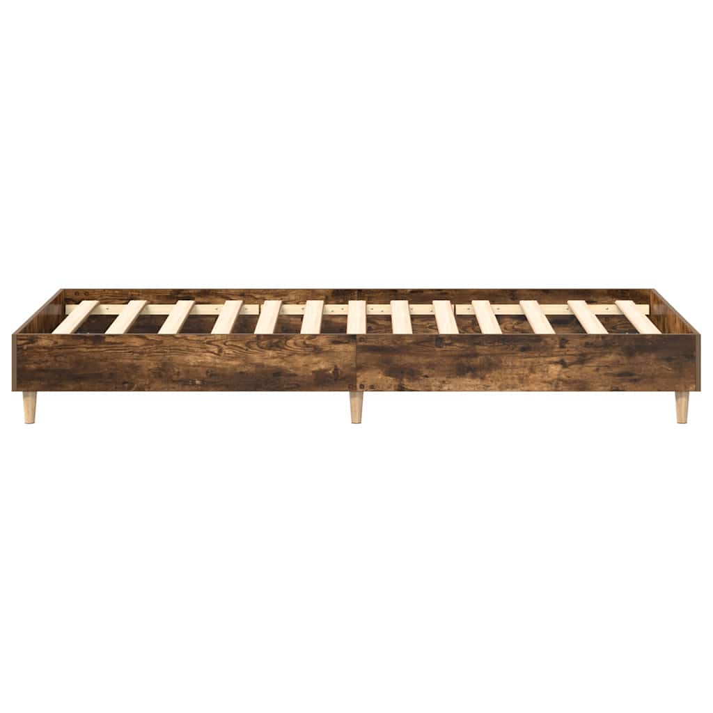 Giroletto senza Materasso Rovere Fumo 90x190 cm in Truciolato