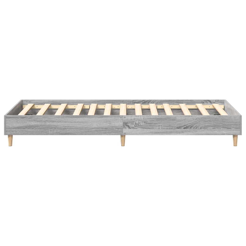 Giroletto senza Materasso Grigio Sonoma 90x190 cm in Truciolato | homemem39