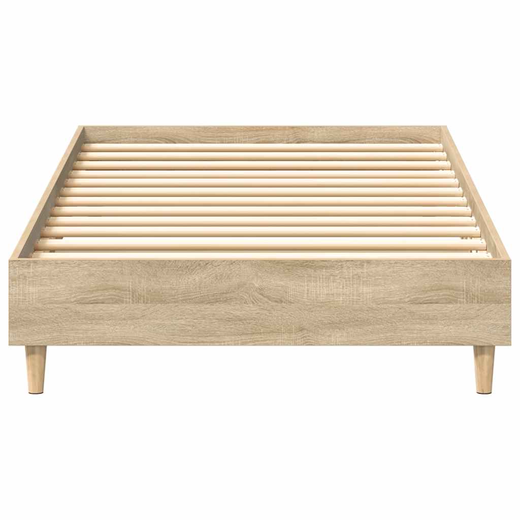 Giroletto senza Materasso Rovere Sonoma 75x190 cm in Truciolato