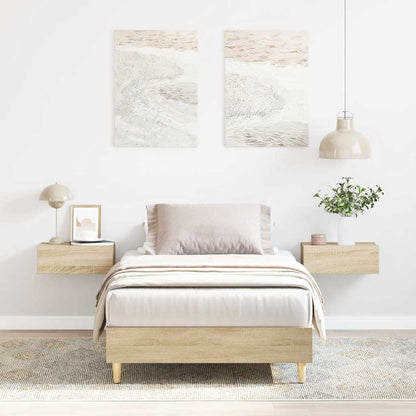 Giroletto senza Materasso Rovere Sonoma 75x190 cm in Truciolato | homemem39