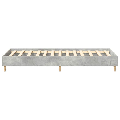 Giroletto senza Materasso Grigio Cemento 75x190 cm Truciolato | homemem39