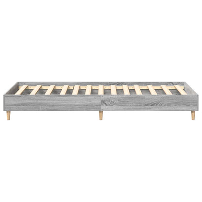 Giroletto senza Materasso Grigio Sonoma 75x190 cm in Truciolato