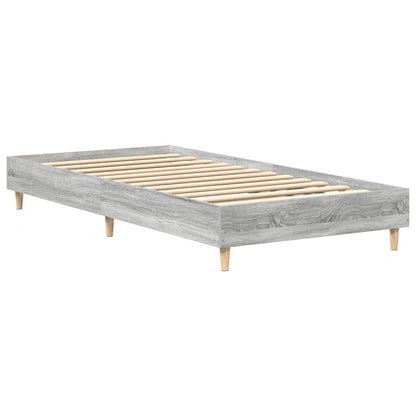 Giroletto senza Materasso Grigio Sonoma 75x190 cm in Truciolato