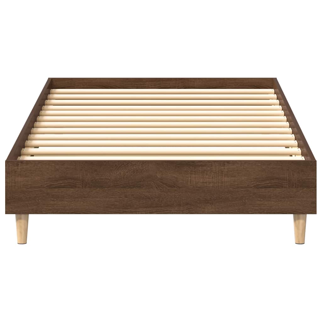 Giroletto senza Materasso Rovere Marrone 75x190cm in Truciolato | homemem39
