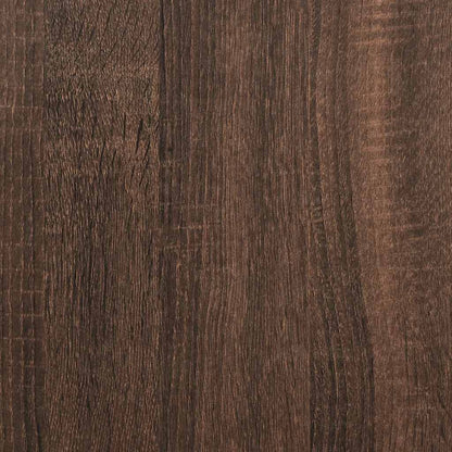 Giroletto senza Materasso Rovere Marrone 75x190cm in Truciolato