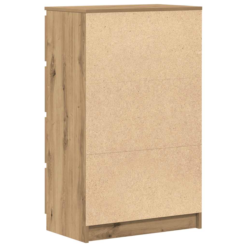 Credenza Rovere Artigianale 60x35x98,5 cm in Legno Multistrato - homemem39
