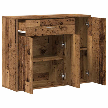 Credenza Legno Antico 88x30x70 cm in Legno Multistrato - homemem39