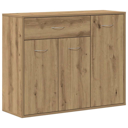 Credenza Rovere Artigianale 88x30x70 cm in Legno Multistrato - homemem39