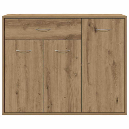 Credenza Rovere Artigianale 88x30x70 cm in Legno Multistrato - homemem39