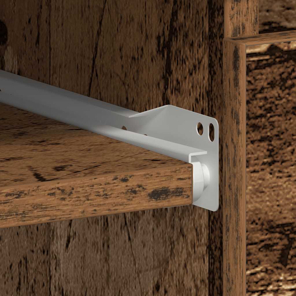 Scrivania Legno Antico 90x45x76 cm in Legno Multistrato - homemem39