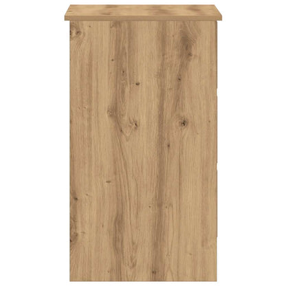 Scrivania Rovere Artigianale 90x45x76 cm in Legno Multistrato - homemem39