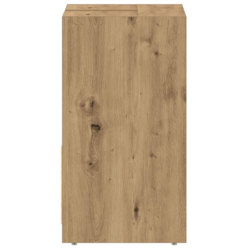 Mobile Lavabo Bagno Rovere Artigianale Legno Multistrato | homemem39