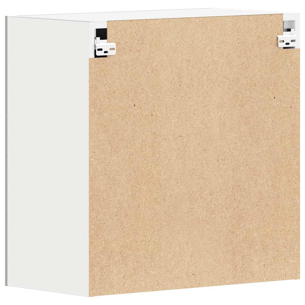 Pensile da Cucina Grigio Cemento 60x31x60 cm Legno Multistrato | homemem39
