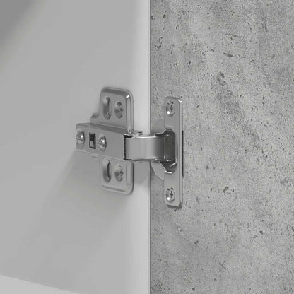 Pensile da Cucina Grigio Cemento 60x31x60 cm Legno Multistrato - homemem39