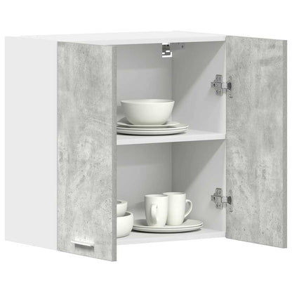 Pensile da Cucina Grigio Cemento 60x31x60 cm Legno Multistrato - homemem39