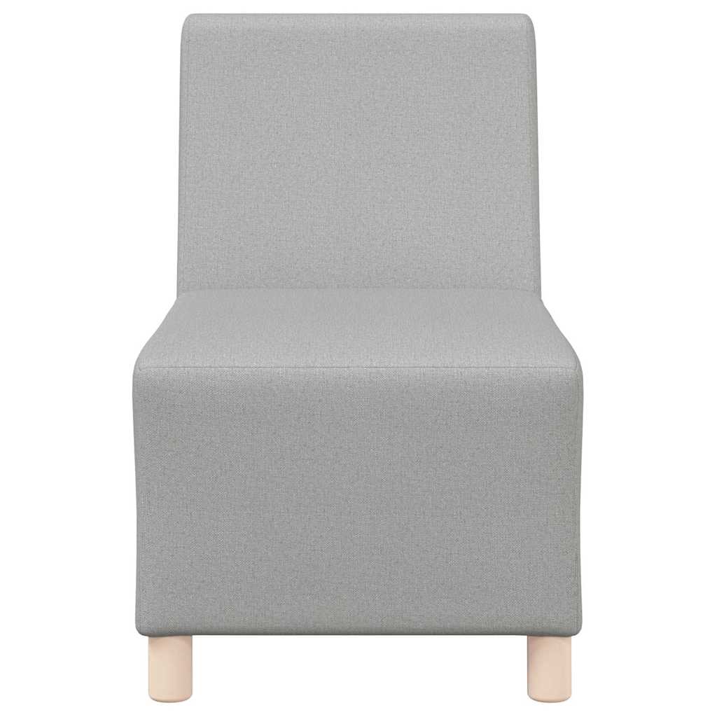 Divano componibile senza braccioli grigio nuvola 55 cm in tessuto | homemem39