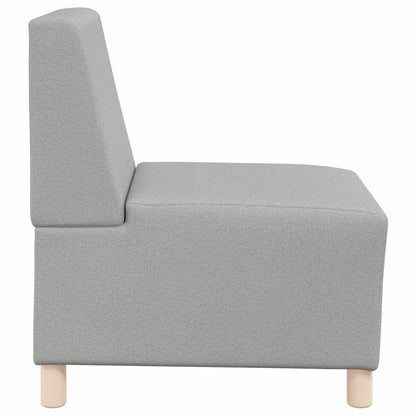 Divano componibile senza braccioli grigio nuvola 55 cm in tessuto | homemem39