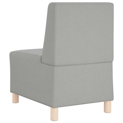 Divano componibile senza braccioli grigio nuvola 55 cm in tessuto | homemem39