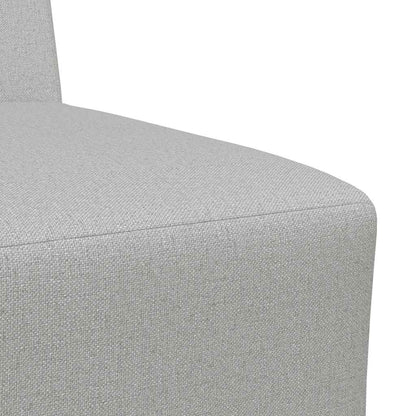 Divano componibile senza braccioli grigio nuvola 55 cm in tessuto | homemem39