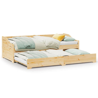 Lettino con Rotelle senza Materasso IRUN 90x200 cm | homemem39