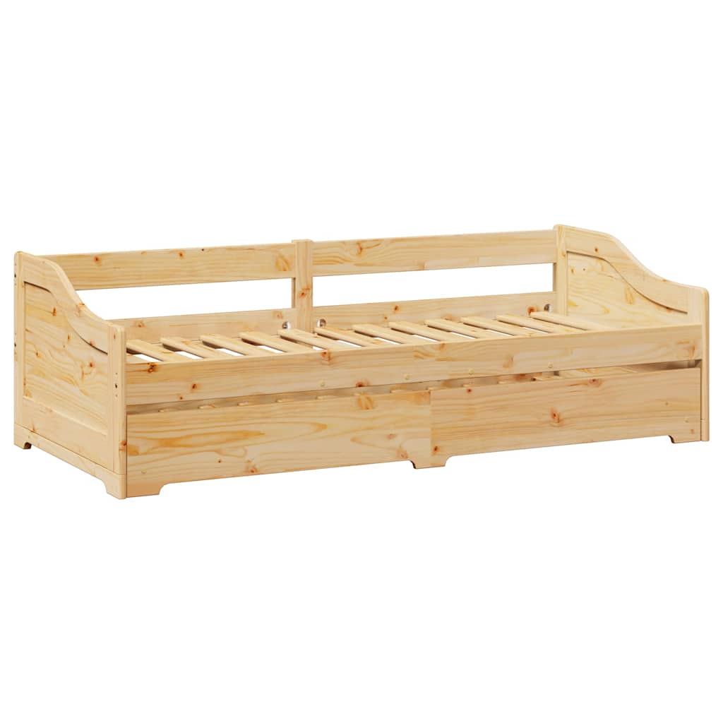 Lettino con Rotelle senza Materasso IRUN 90x200 cm | homemem39